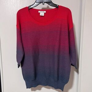 Lacoste Ombre sweater | size 40 NWT